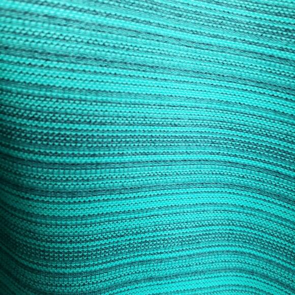 Bolle Golf Striped Polo Shirt Short Sleeve Teal Top - XL - Picture 4 of 5